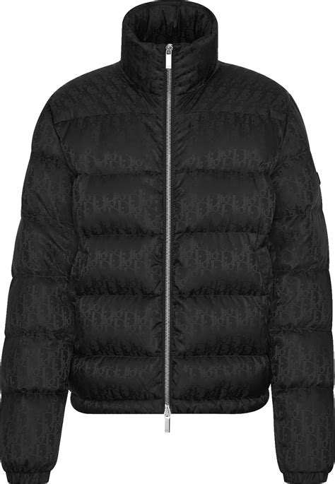 dior black down puffer|christian Dior puffer jacket black.